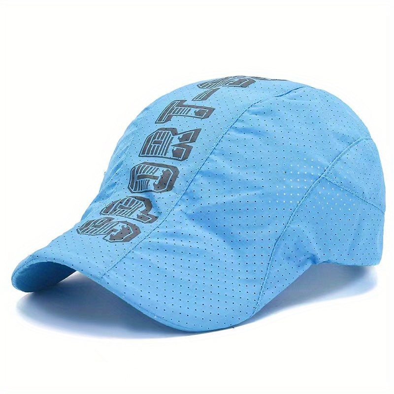 Men's Summer Peaked Cap Sun Hat Casual Printing Forward Hat
