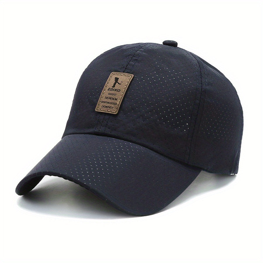 Unisex Sunshade Breathable Baseball Cap Letter Embroidery