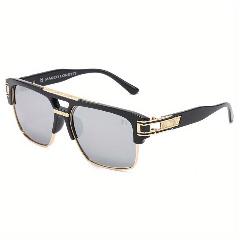 Gradient Lens Aviator Sunglasses UV400 Retro Eyewear