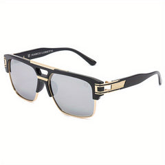 Gradient Lens Aviator Sunglasses UV400 Retro Eyewear