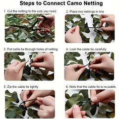 Camo Netting Camouflage Net Bulk Roll for Outdoor Camping