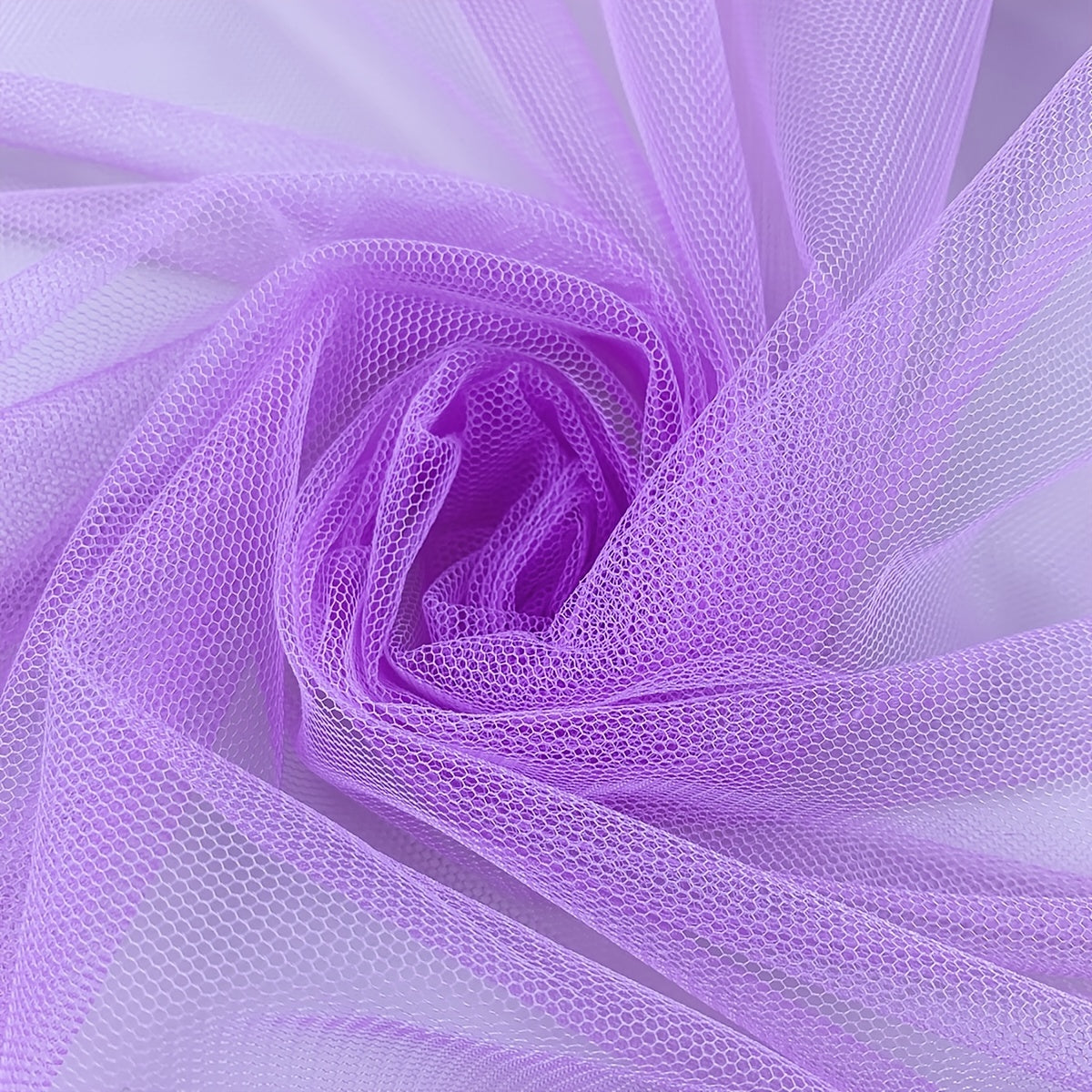 Purple Mesh DIY Wedding Dress Headwear Accessories