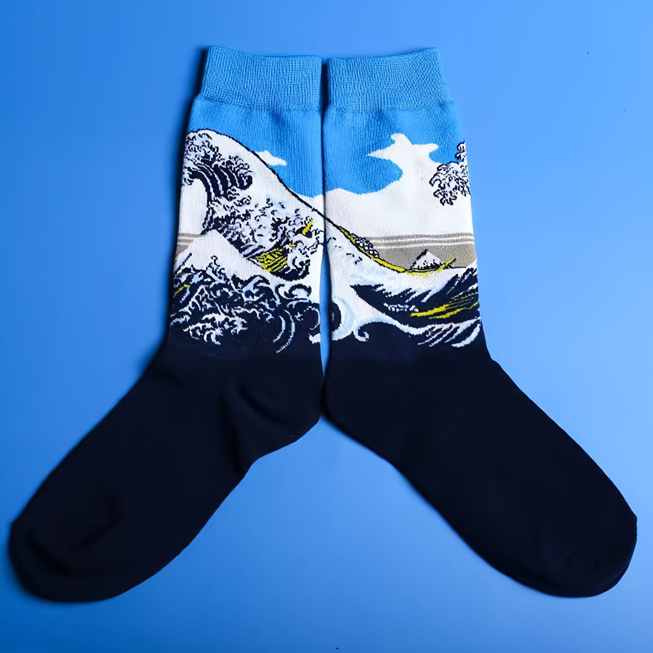 Vintage Cotton Socks Autumn Winter Sports Socks