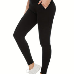 Women's High Waisted Leggings With Pockets Tummy Control Workout Yoga Pants