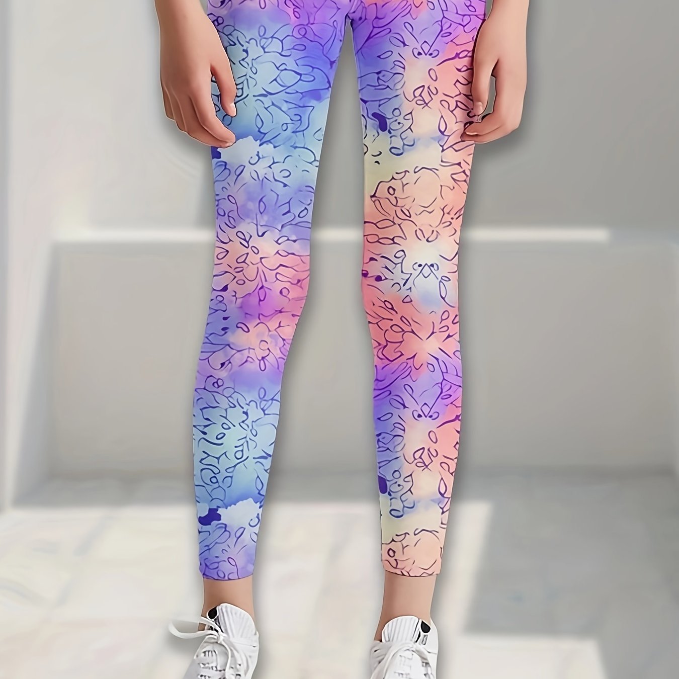 Sweet Girls Tie Dye Activewear Leggings
