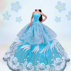 Princess Series Lace Party Skirts for 1/6 Dolls