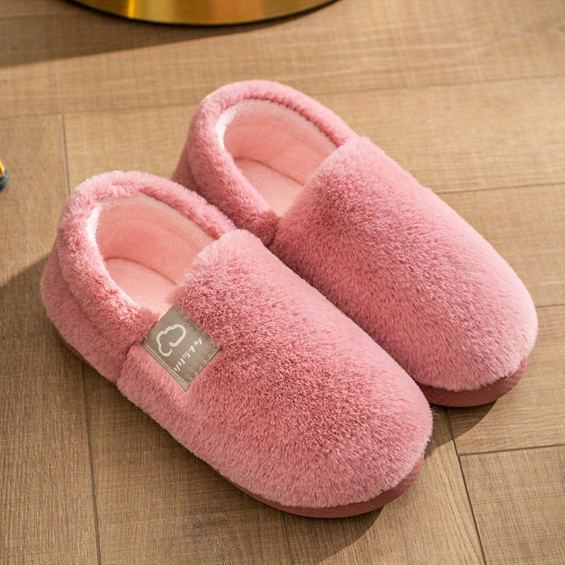 Women's Plush Slippers Home Warm Cozy Fuzzy Shoes