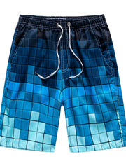 Ombre Shorts Casual Summer Pool Beach Lounge Shorts