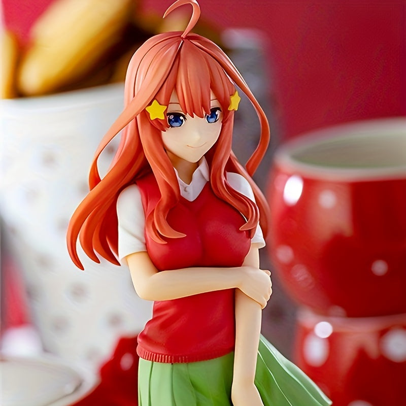 Red Haired Anime Girl Action Figure - Ideal Gift for Fans - Japanese Anime Model