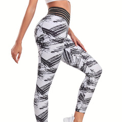 High Waisted Yoga Leggings Lifting Athletic Tight Pants