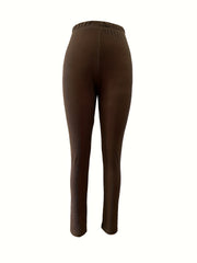 Stretchy Elastic Waist Skinny Leggings for Women