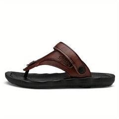 Men's Thong Sandals Durable Non Slip Outdoor Sandals