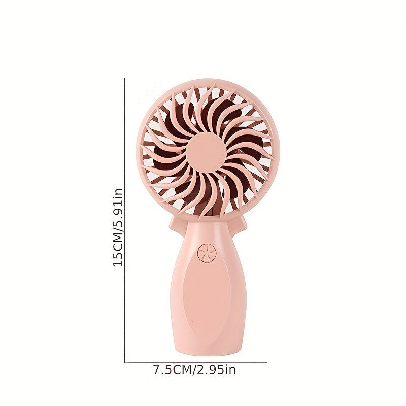 Portable Handheld Fan USB Rechargeable for Women and Men