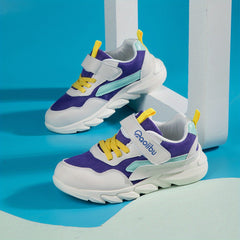 Boys Cushioning Sport Shoes Lightweight Breathable Non Slip Sneakers For Kids