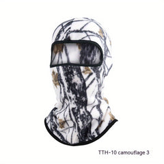 Camouflage Outdoor Riding Headgear Skiing Face Protection Mask & Hat