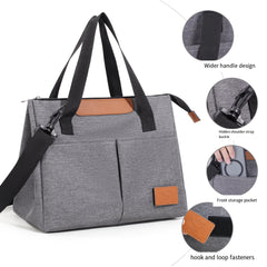 Foldable Insulated Lunch Bag Leak Proof Portable Cooler