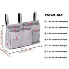 1pc Bedside Storage Hanging Bag for Home Organization