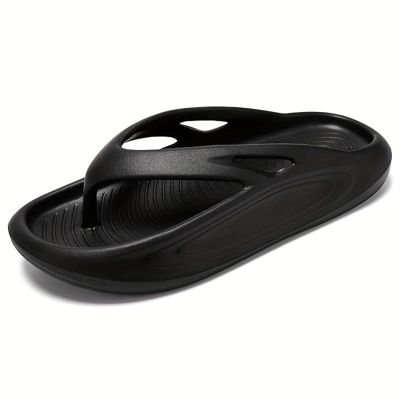 Men's Non Slip Platform Flip Flops Quick Drying Thong Sandals