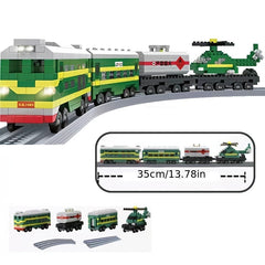 High Speed Rail Train Model Assembly Set Toys