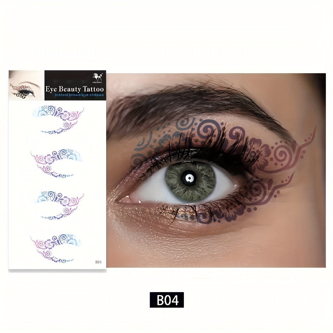 Smudge-Proof Smokey Eye Makeup Decorations for 2-3 Days