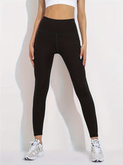 Women's High Waisted Leggings with Pockets Tummy Control