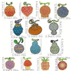 Colorful Fruits Brooch for Girls