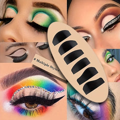 6 In 1 Eye Shadow Fixing Device Silicone Eyeshadow Stamp Tools