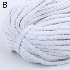Colorful Cotton Rope Waistband Drawstring DIY Material 5.5yd