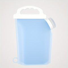 Silicone Reusable Storage Bag Handle Pour Spout Leak Proof Freezer Bag