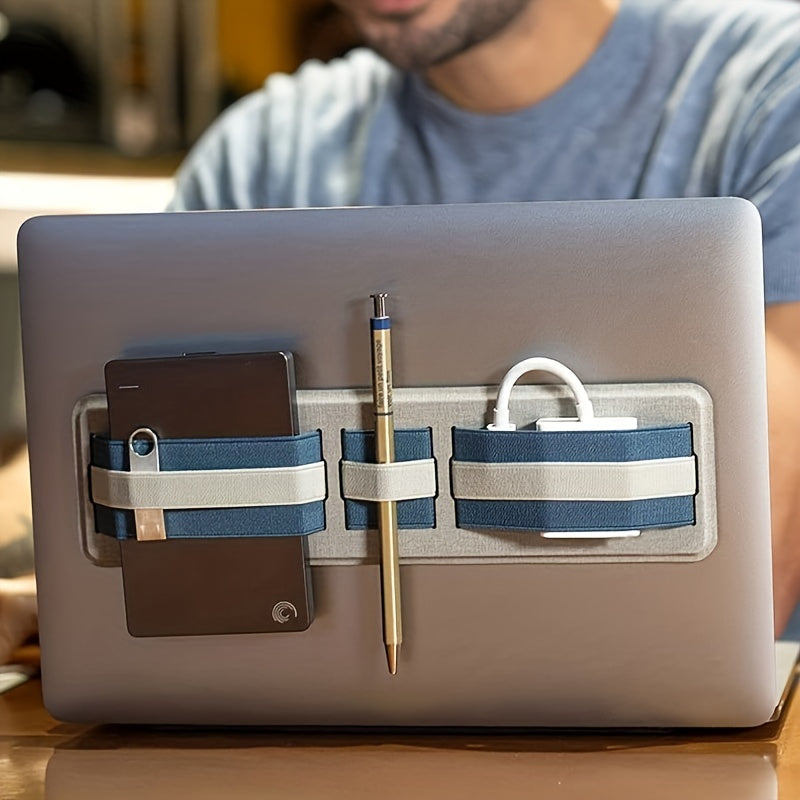 Adhesive Tech Organizer for Laptops Backpack - HD Holder