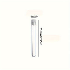 50pcs 5ML Transparent Plastic Test Tubes With Lid