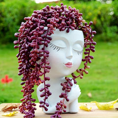 Resin Creative Vase Flower Pot Home Office Decoration