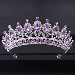 Crystal Tiara Crown Wedding Headpiece Princess Birthday Party Pageant