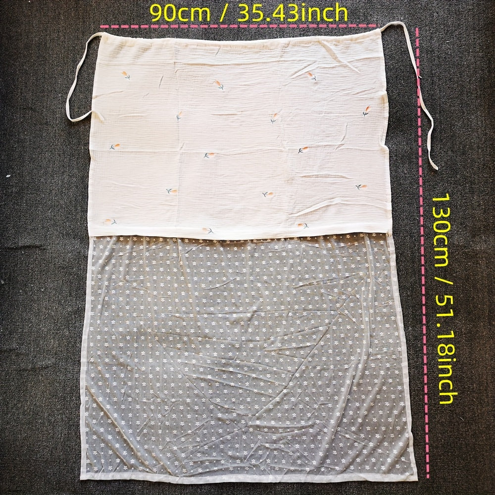 Breathable Mosquito Net & Sunshade Cover for Baby Safety