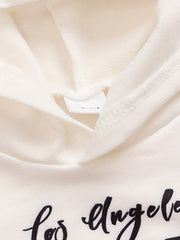 Autumn Boys Letter Print Hooded Sweashirt Casual Hoodie Top