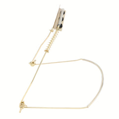 10 Holes Metal Harmonica Neck Holder Adjustable Stand