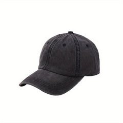 Kids Washed Sports Baseball Cap Sun Visor Hat Ages 3-8