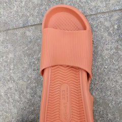 Women's Solid Slides Soft Sole Pillow Slides Lightweight Home Bathroom Shoes