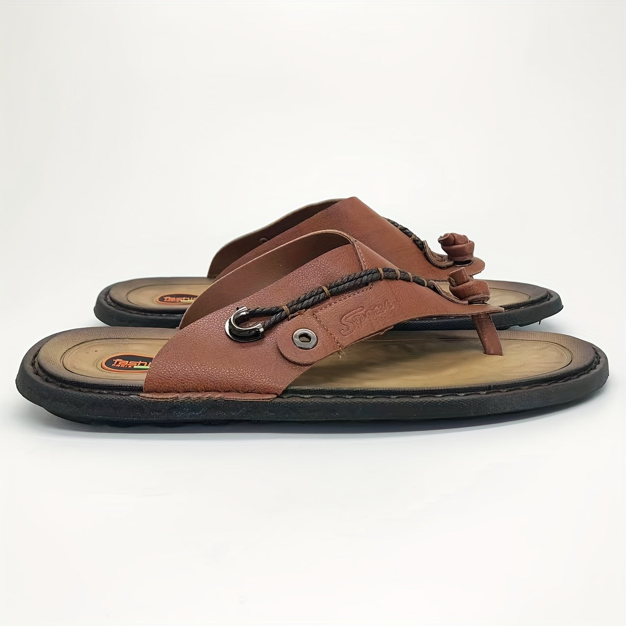 Men's Lightweight Non Slip Flip Flops for Beach Summer