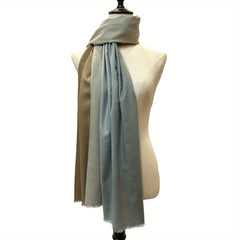 Vintage Gradient Cashmere Scarf Sunproof Shawl