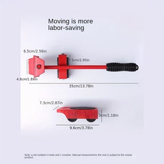 1pc Sliding Universal Wheel Moving Heavy Objects Moving Pulleys