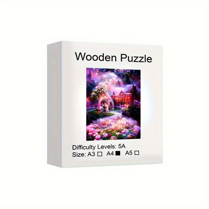 Dreamy Series Wooden Puzzles Educational Toys Holiday Party Toys Christmas