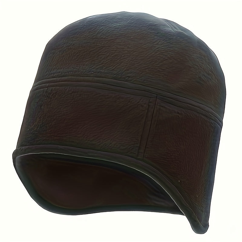 Outdoor Cycling Coldproof Pullover Hat Autumn Winter Double sided Ear Protection