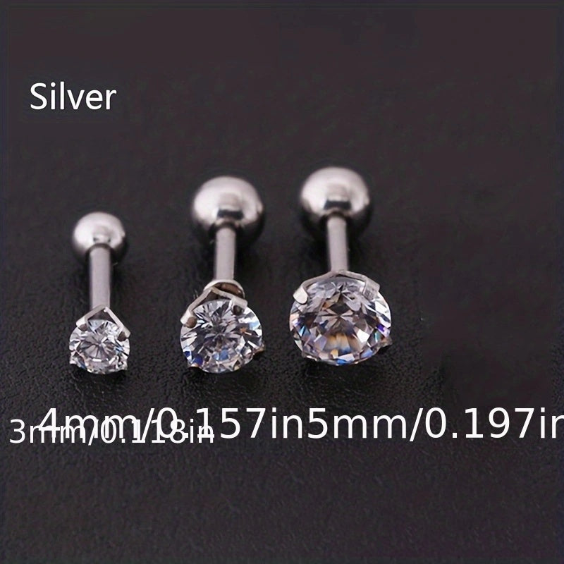 Zirconia Stud Earrings & Artificial Diamond Studs for Girls