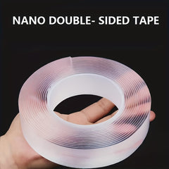 Clear Heavy Duty Double Sided Adhesive Tape Multipurpose Reusable & Removable
