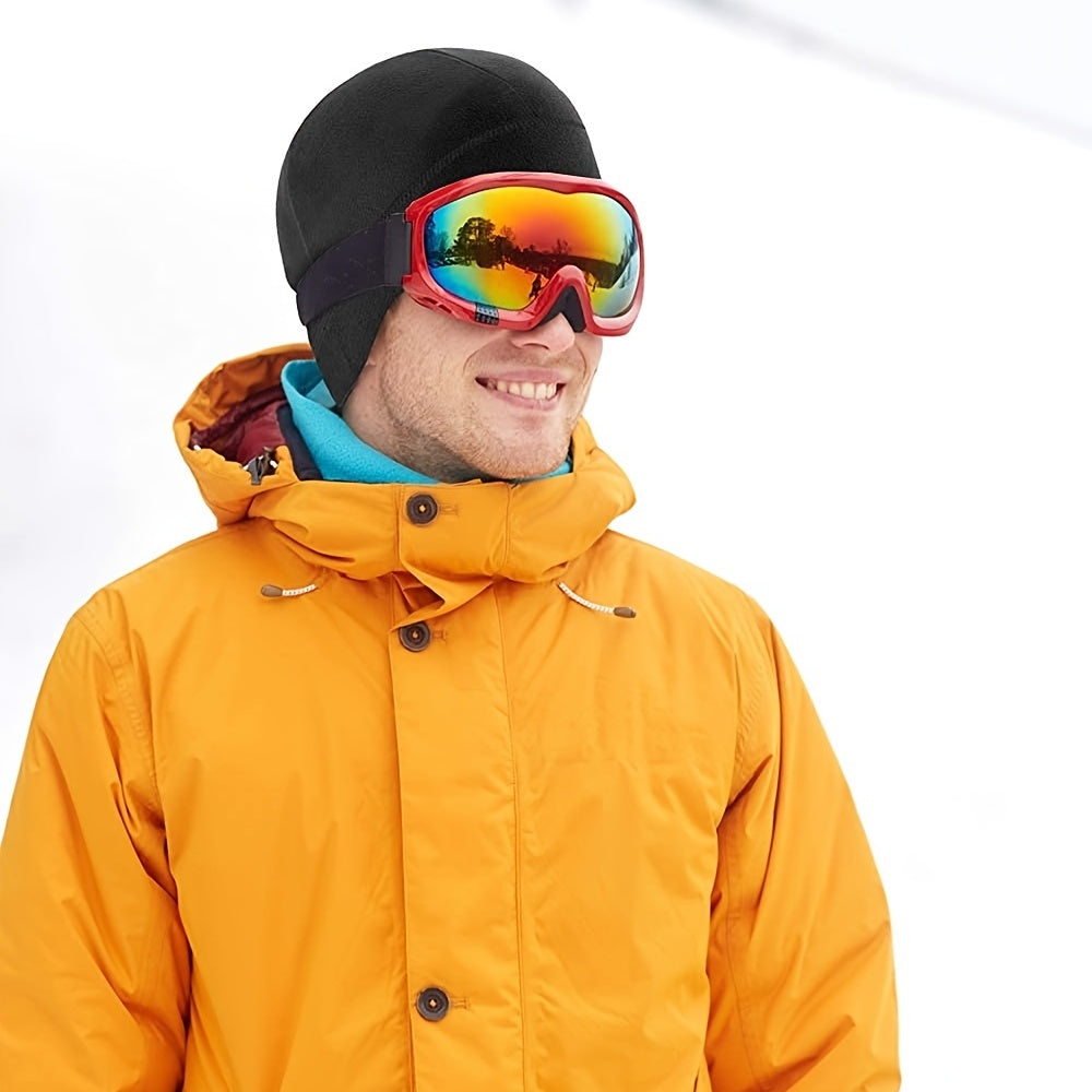 Beanie Hat Soft Fleece Windproof Warm Unisex