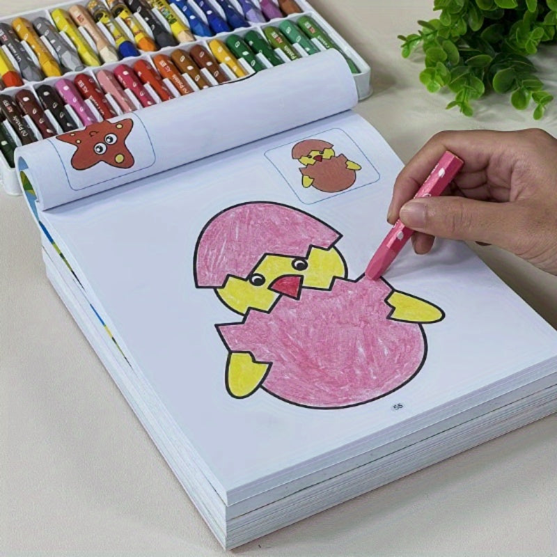 Animal & Nature Coloring Book for Kids - Non Toxic Paper Cover