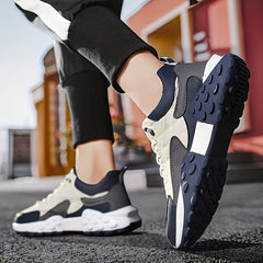 Non Slip Lightweight Running Shoes Low Cut Lace Up Sport Shoe