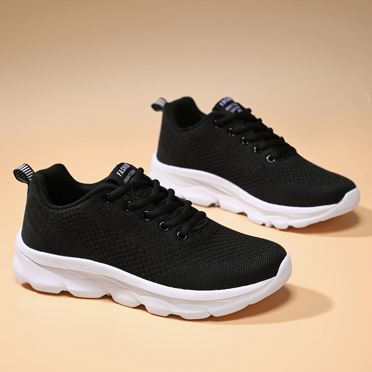 Women's Lightweight Mesh Running Shoes Lace-up Sneakers