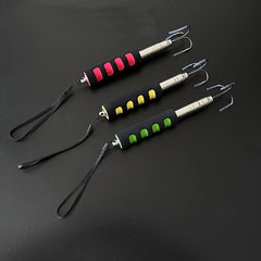 Telescopic Fishing Gaff Stainless Steel Triple Hook Sea Fishing Spear